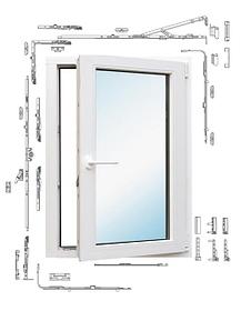 ФУРНИТУРА ДЛЯ СТВОРОК И РАМЫ