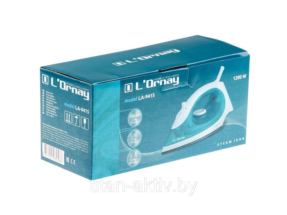 Утюг электрический L'ORNAY LA-9415 (1200 Вт, пар, антиприг.) (L'Ornay)