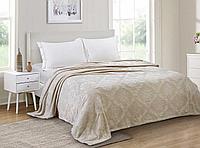 Плед Велсофт 180х200 см Бояртекс диз. 062 (13-0907) Слоновая кость