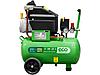 Компрессор ECO AE-251-3 коаксиальный (235 л/мин, 8 атм, коаксиальный, масляный, ресив. 24 л, 220 В,, фото 3