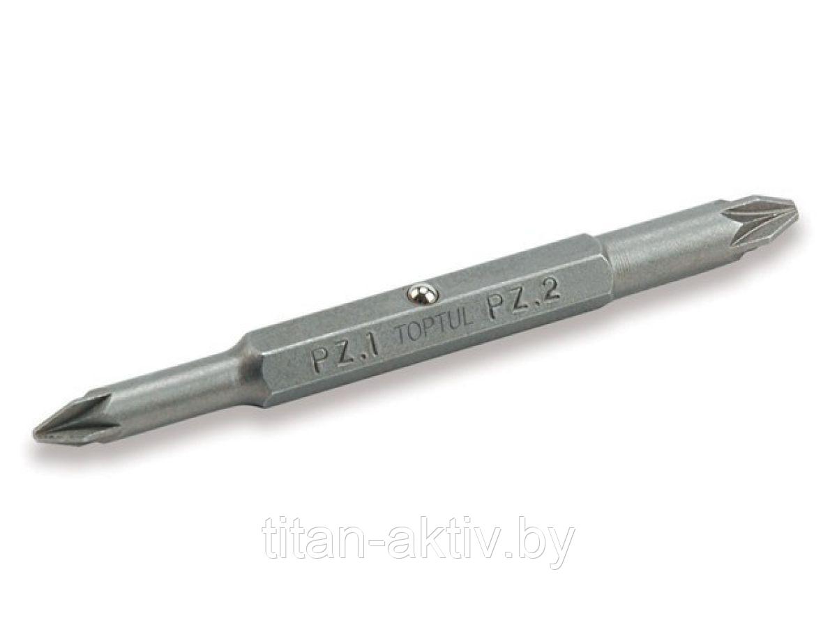 Насадка двухсторонняя PZ1/PZ2 75мм TOPTUL