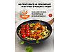 Сковорода ф 28х5.2 см, алюм., антиприг. покр., для индукц. плит, серия Hardy Plus, PERFECTO LINEA (д, фото 5