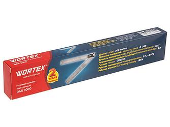 Угломер-линейка электронный WORTEX DAR 3000 в кор. +-0,2°, 300 мм