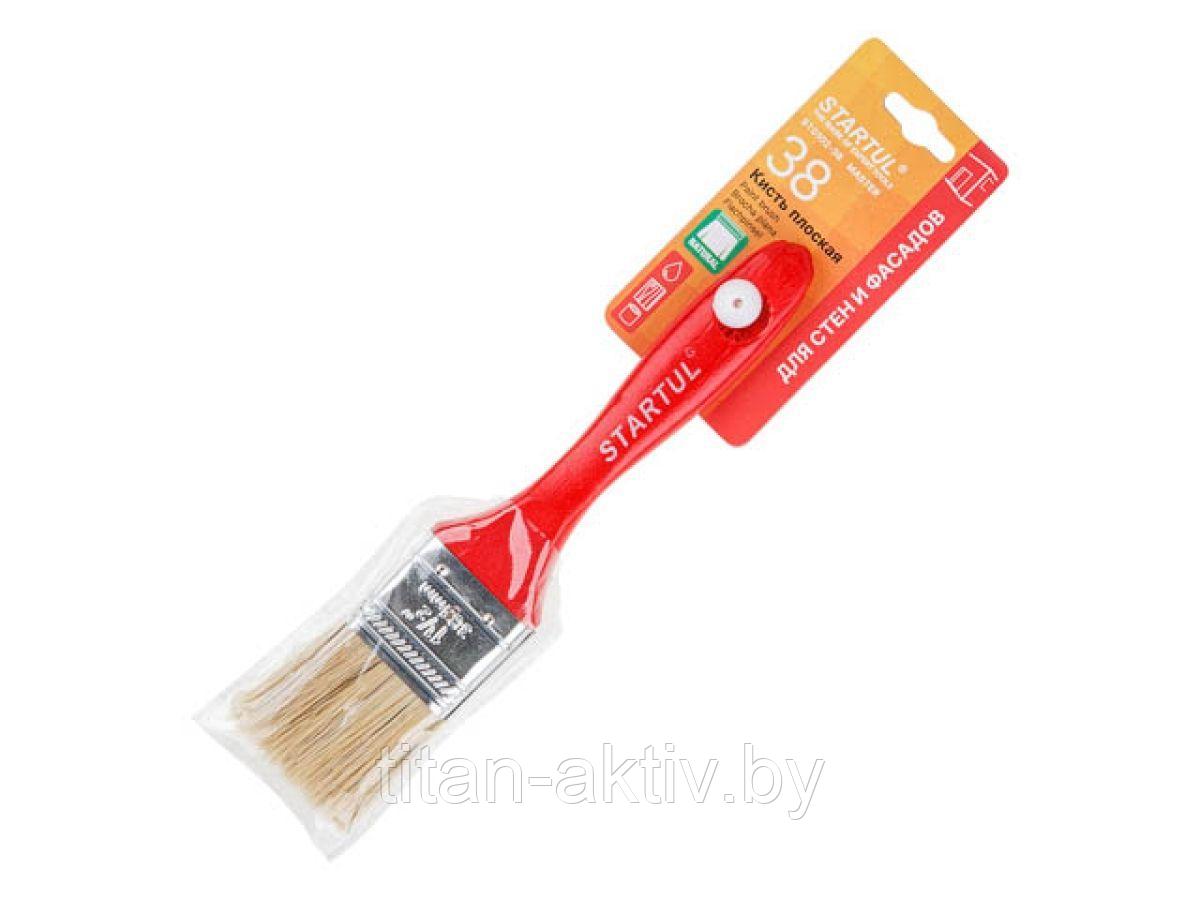 Кисть плоская 1,5"-38мм STARTUL MASTER (покраска стен и фасадов, флейцевая малярная, все типы ЛКМ)