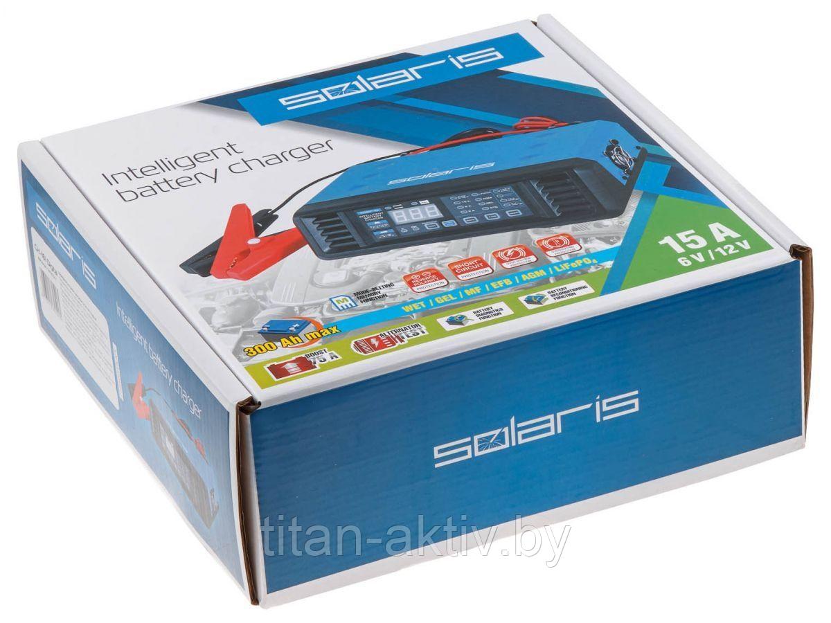 Зарядное устройство Solaris CH-161 Digital  Зарядное устройство Solaris CH-161 Digital (6 В / 12 В,