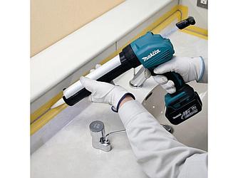 Аккум. пистолет для герметика MAKITA DCG 180 Z в кор. (18.0 В, БЕЗ АККУМУЛЯТОРА, тубы до 300 мл.)