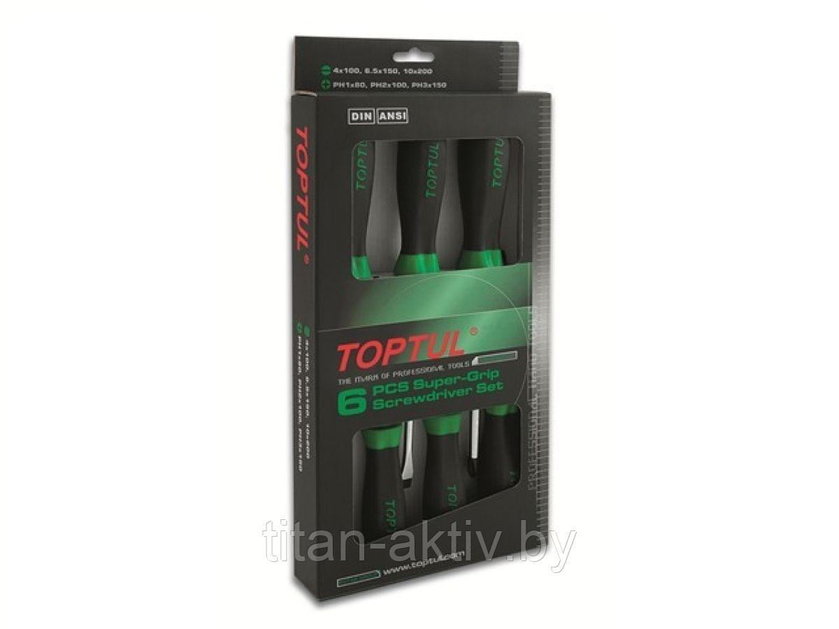 Набор отверток 6шт TOPTUL
