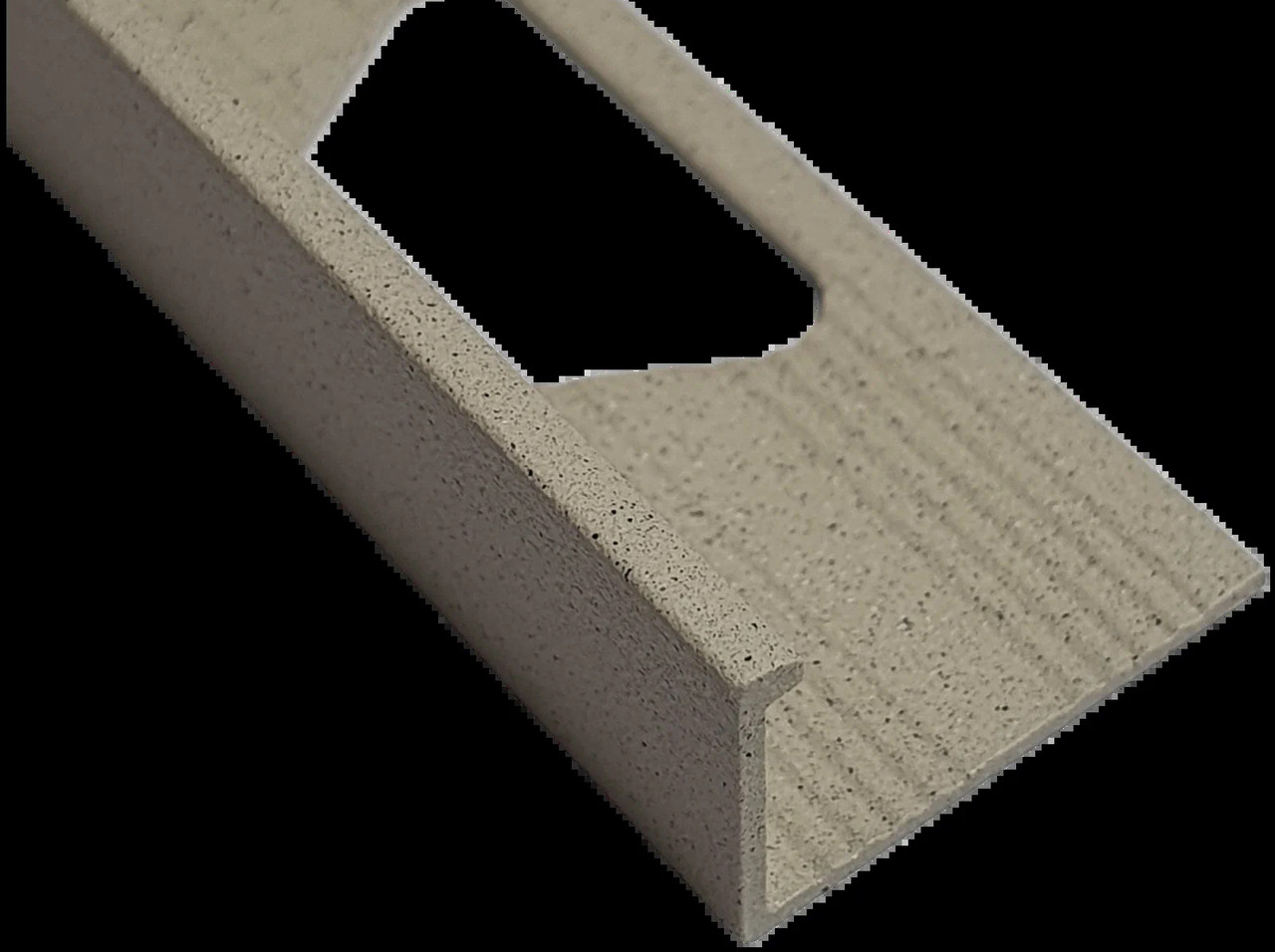 Уголок для плитки L-образный 10 мм, цвет  beige  stone 270 см