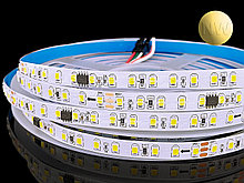 Светодиодная лента 2835, 120 Led, IP20, 24V, 12W, SPI-DW, 10 метров