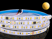 Светодиодная лента 2835, 120 Led, IP20, 24V, 12W, SPI-WW, 10 метров