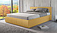 Мягкая кровать Верона 140 Bingo mustard (подъемник), фото 2