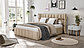 Мягкая кровать Габриэль 160*200 (подъемник) Antonio sand, фото 3