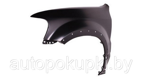 КРЫЛО ПЕРЕДНЕЕ (ЛЕВОЕ) для Ford Escape 2001-2007,с отверстиями под расширитель, PFD10126BL