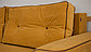 Диван Сиеста Ultra mustard/Ultra chocolate, фото 7