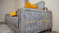 Диван Марсель ткань Columbia grey/ Bingo mustard, фото 10