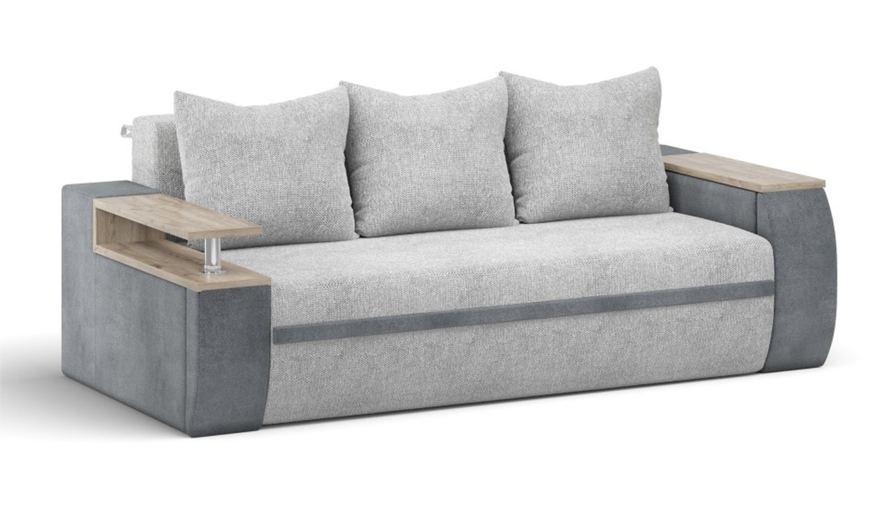 Диван Атика NEW шенилл Shape grey/dream grafit