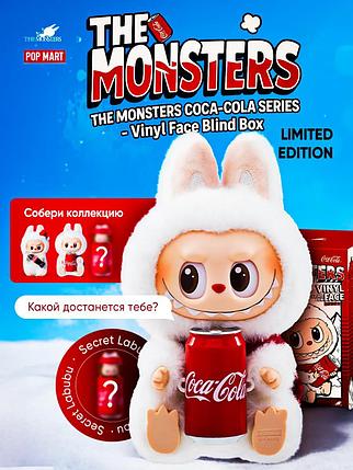Лабубу LABUBU COCA-COLA SERIES мягкая игрушка-брелок, фото 2