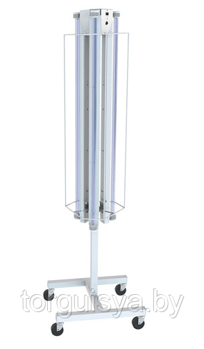 УФ-облучатель бактерицидный напольный передвижной ОБН-450П 6х30 Э (арт. 246.498)