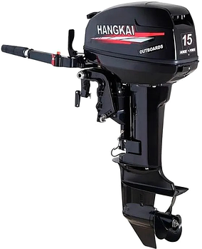 Мотор лодочный Hangkai 15 HP 2-тактный