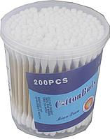 Ватные палочки COTTON 200шт дерево