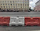 Барьер дорожный вкладывающийся. Составной дорожный блок 1,2м, фото 8