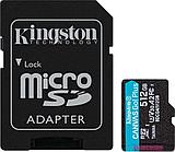 Карта памяти Kingston Canvas Go! microSDXC 512GB SDCG4/512GB (с адаптером)