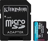 Карта памяти Kingston Canvas Go! microSDXC 256GB SDCG4/256GB (с адаптером)