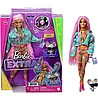 Кукла Barbie Экстра Pink Braid Doll in Flora GXF09, фото 6