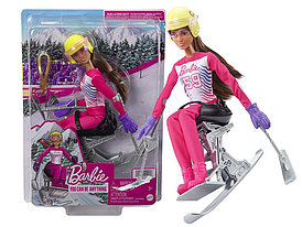 Кукла Barbie Зимние виды спорта Лыжник-паралимпиец HCN33
