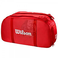 Сумка теннисная Wilson Super Tour Red Coaches Duffel (красный) (арт. WR8037101001)