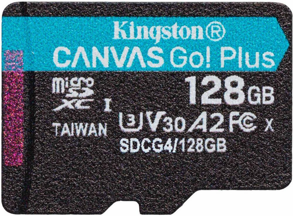 Карта памяти Kingston Canvas Go! microSDXC 128GB SDCG4/128GBSP, фото 1