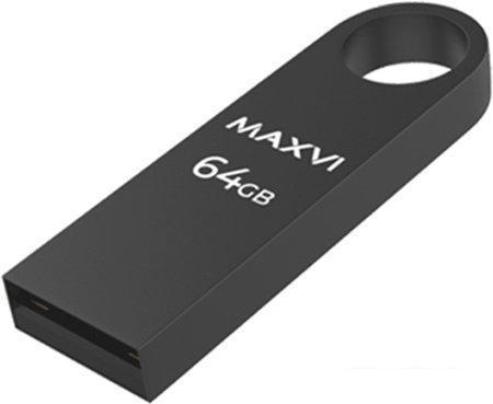 USB Flash Maxvi MK 64GB (темно-серый), фото 2