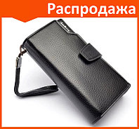 Портмоне Baellerry Business Оригинал черный с шнурком