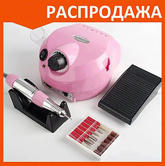Аппарат для маникюра DM 202 Nail Master 45 т.о. машинка розовый
