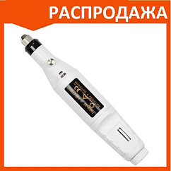 Ручка-дрель фрезер 20т.о. 9W белая аппарат для маникюра