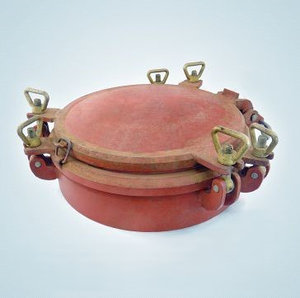 Ч.261-01.102-01, РИДФ.364.112.006 Иллюминатор круглый глухой со штормовой крышкой ДУ-250