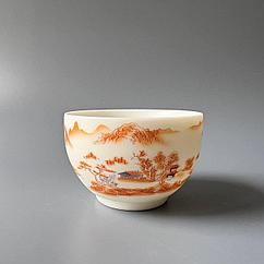 Пиала фарфоровая, 100 мл