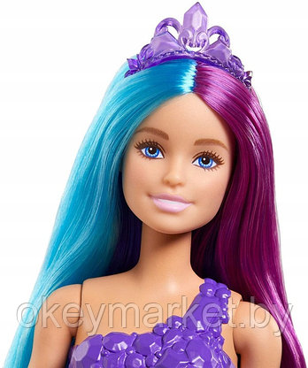 Кукла Barbie Русалка с длинными волосами GTF39, фото 3