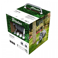 Шланг поливочный 1/2" 20м с пистолетом и коннекторами на тележке WHITE SILVER PLUS "Bradas"(WL-W2B20)