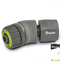 Соединение Быстросъемное с аквастопоп шарнироное 1/2" - 5/8" LIME LINE SOFT BRADAS