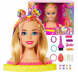 Кукла Barbie Mattel Styling Head with Color Reveal HMD878