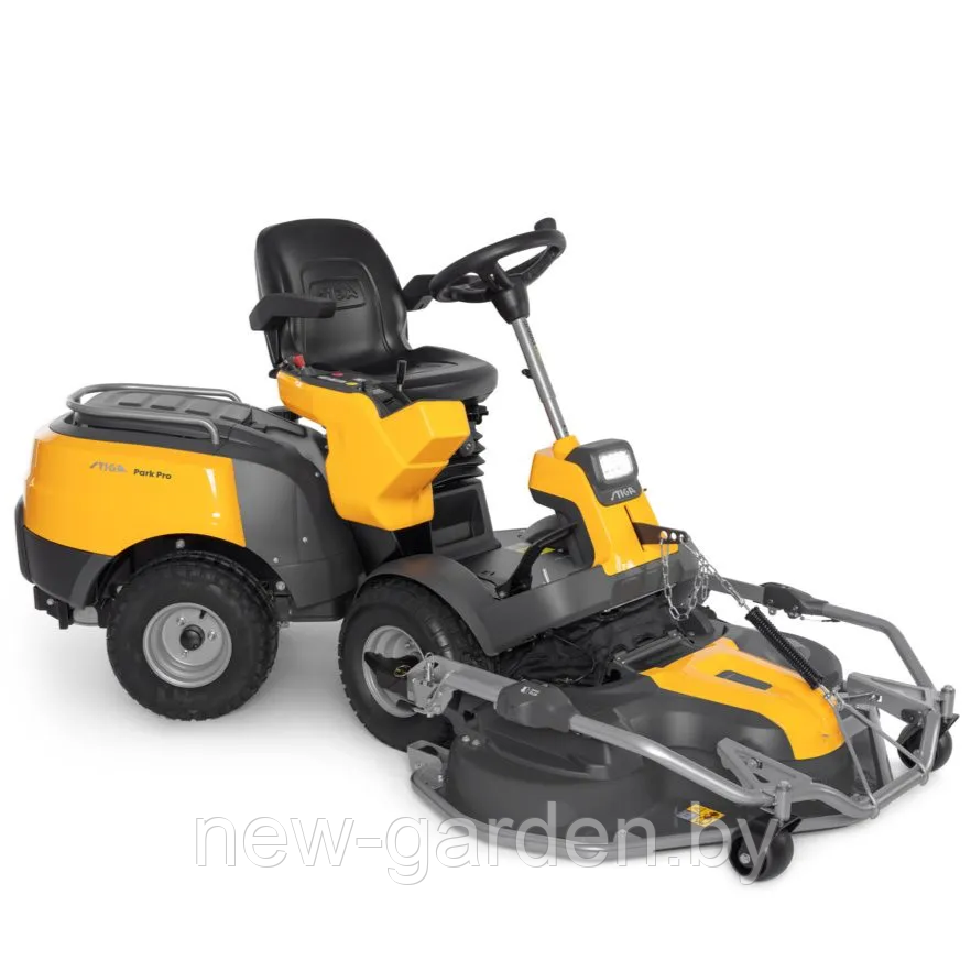 Райдер STIGA Park Pro 900 WX (20,8 л. с., 688см³, шир. кош.110 - 125см, 2 цилиндра, гидростат, мульчирование)