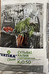 Удобрение Калий сернокислый (сульфат калия) 1кг. РФ