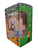Фигурка майнкрафт Steve и Alex Flip Doll Minecraft, фото 3