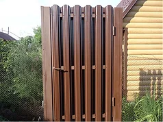 Калитка (каркас) 1*1,2 м под зашивку профнастилом, металлическим или деревянным штакетником