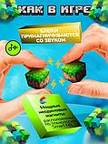 Конструктор магнитные блоки Minecraft Домик 64 блока + 2 персонажа, фото 3