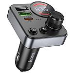 FM-модулятор HOCO E86 Bluetooth 5.4 + USB QC 3.0 + Type-C PD30W