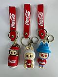 Брелок лабубу cola мини игрушка labubu в ассортименте, фото 3