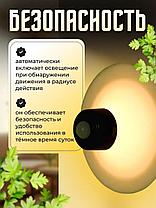 Настенный светодиодный светильник, фонарь на присоске, фото 3