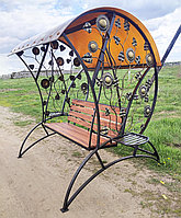 Кованые качели "Подсолнух"